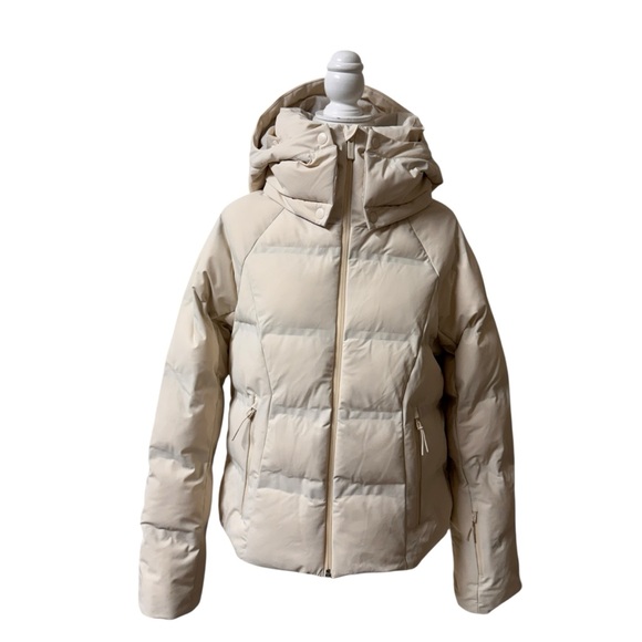 Halfdays Georgie Puffer Oatmeal Ski medium jacket - Picture 2 of 8